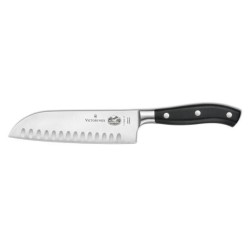 Cuchillo FORJADO SANTOKU CON ALVEOLOS "GRAND MAITRE" VICTORINOX 7.7323.17G