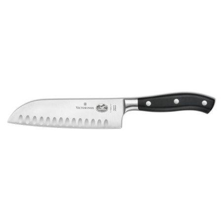 Cuchillo FORJADO SANTOKU CON ALVEOLOS "GRAND MAITRE" VICTORINOX 7.7323.17G