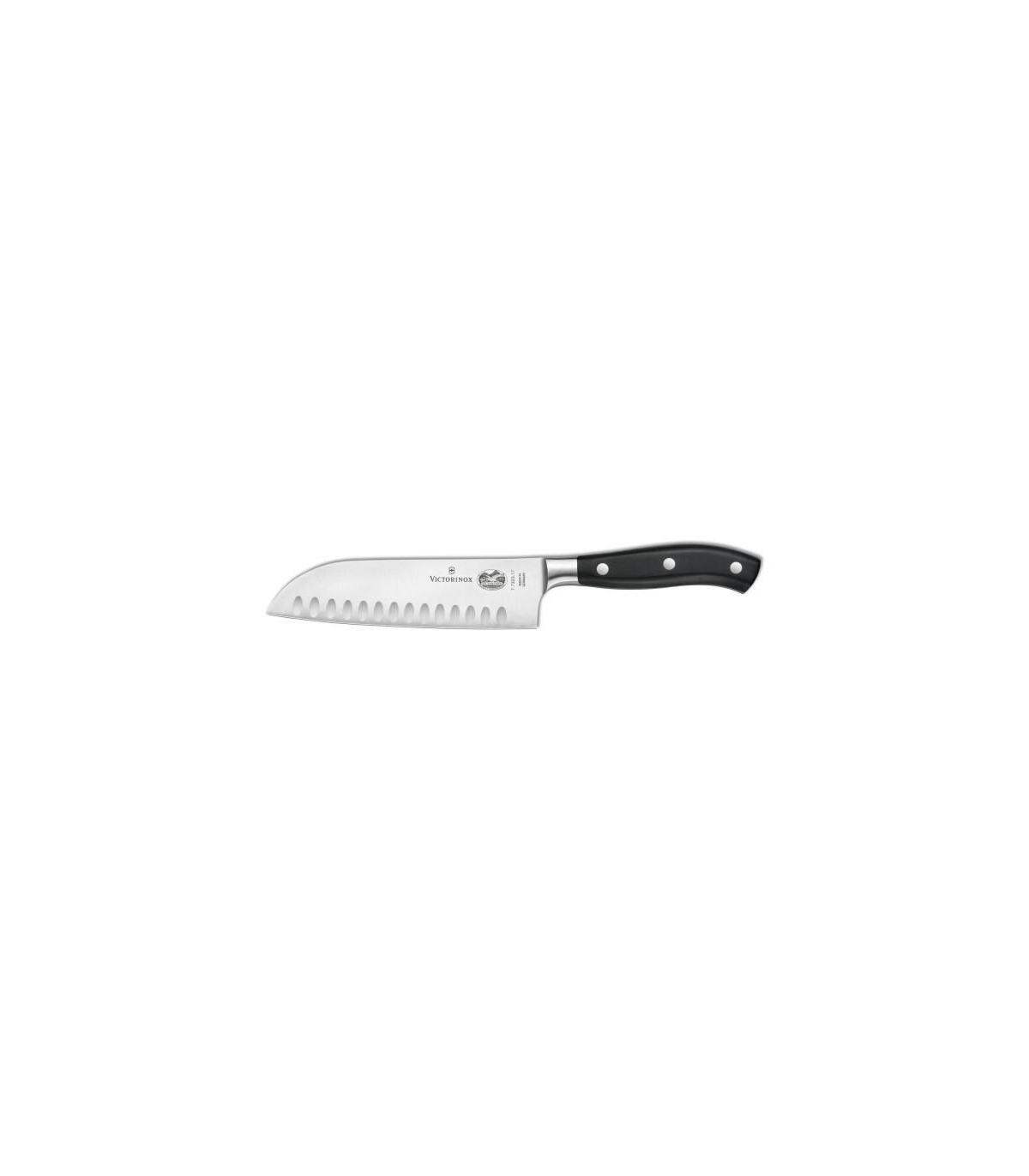 Cuchillo FORJADO SANTOKU CON ALVEOLOS "GRAND MAITRE" VICTORINOX 7.7323.17G