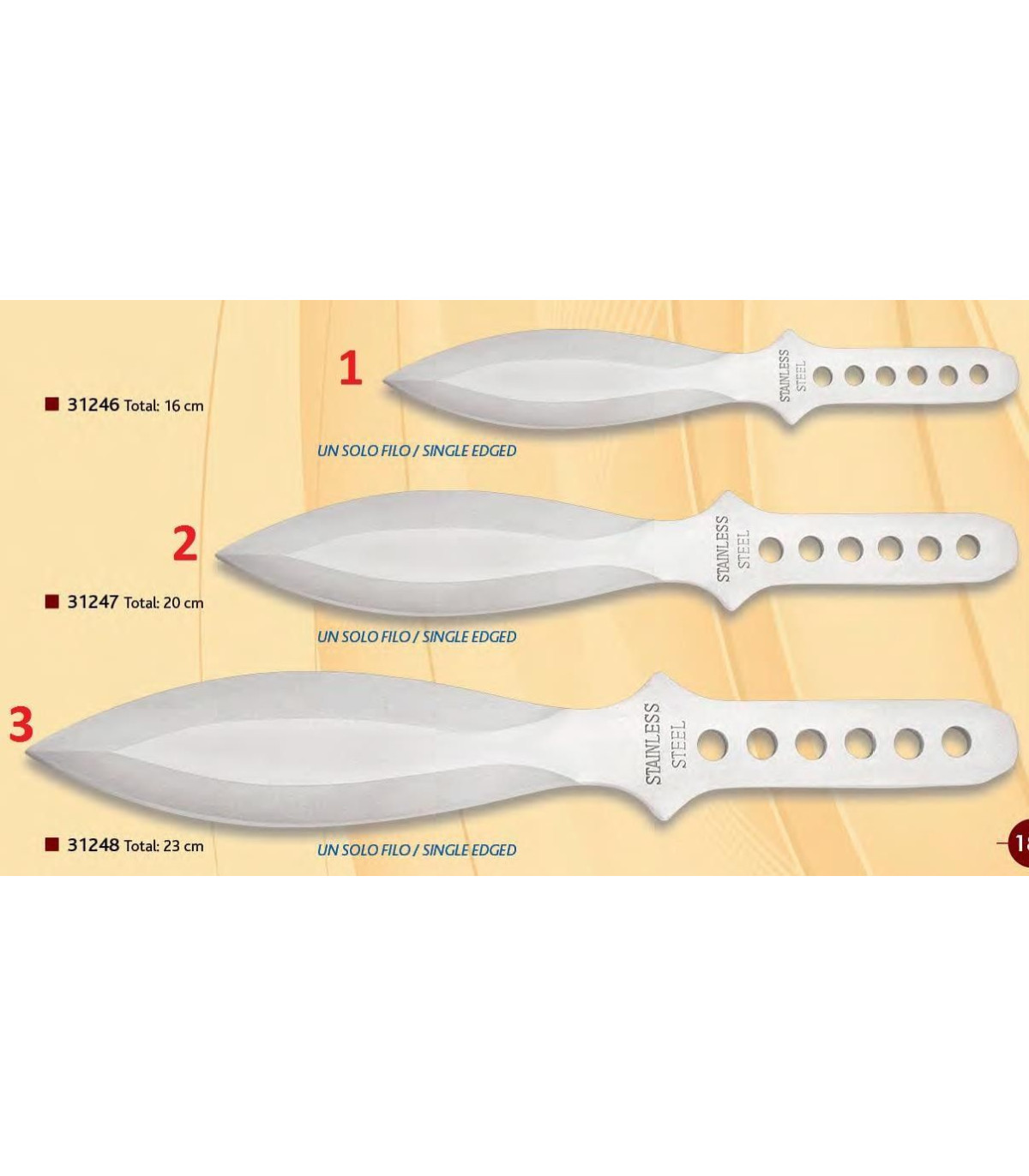 Cuchillo LANZADOR MARTINEZ ALBAINOX 31246 por 6,05 €