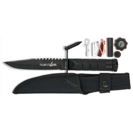 CUCHILLO DE SUPERVIVENCIA "SURVIVOR" MARTINEZ ALBAINOX 31888 por 15,73 €