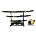 SET DE KATANAS SAMURAIS TOLE 10 IMPERIAL 31515-NE por 85,50 €