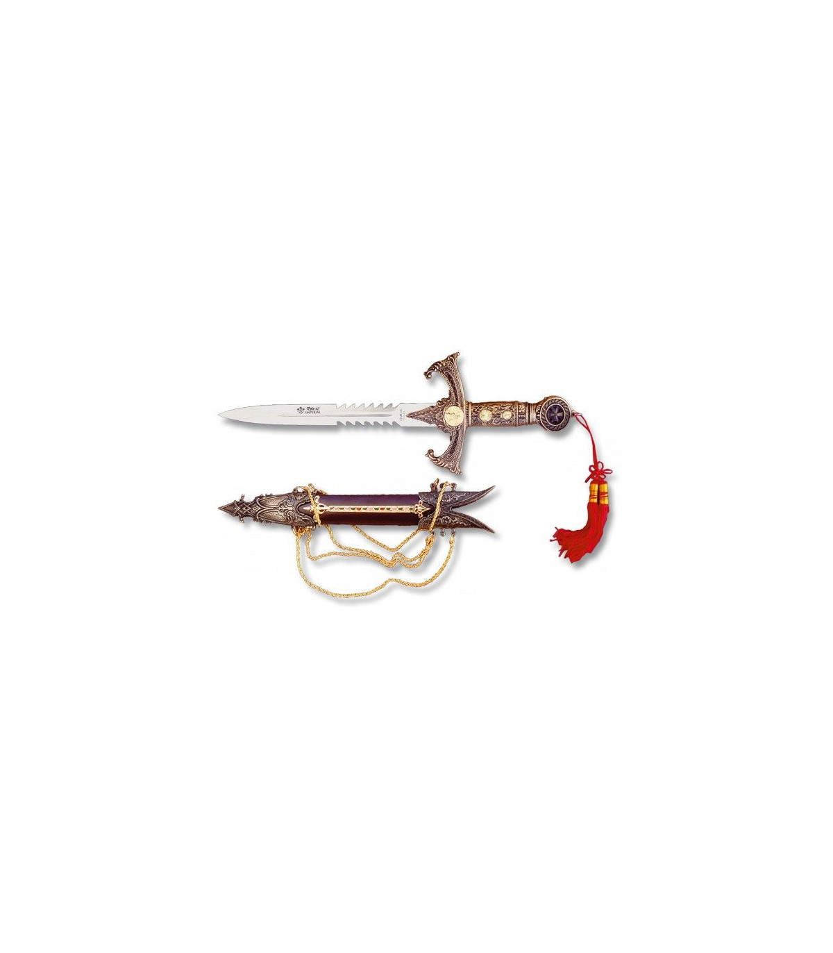 DAGA ORNAMENTAL "TEMPLARIOS" TOLE 10 IMPERIAL 31312 por 28,00 €