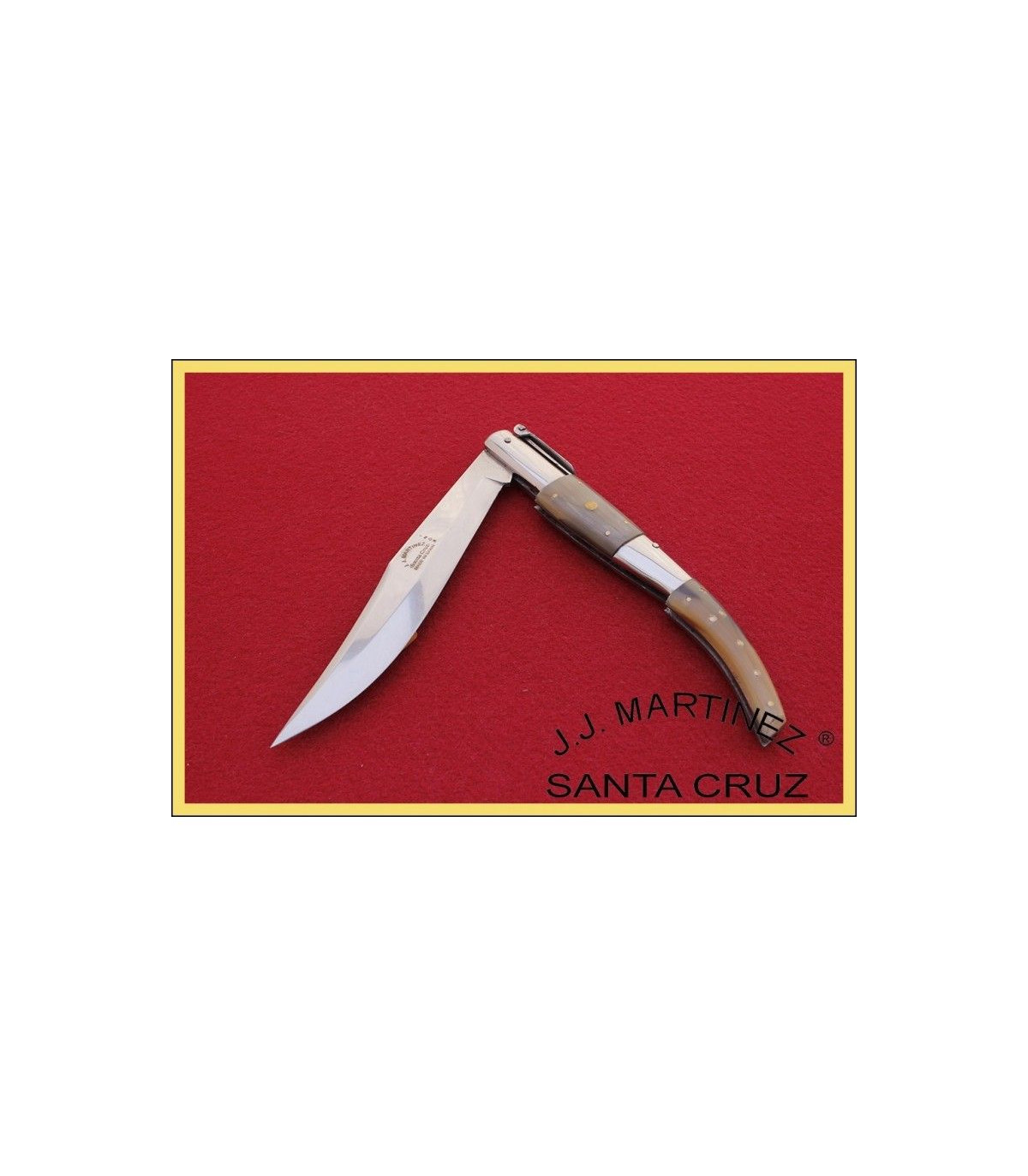 Navaja ARTESANA Árabe Colección Cuerno de Toro JJ.MARTINEZ 100T por 146,00 €