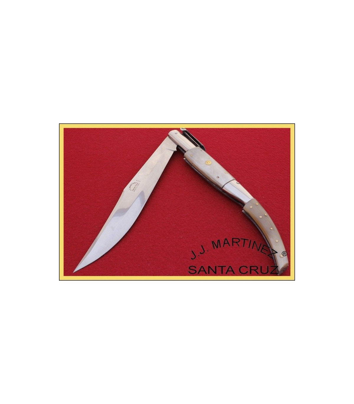 Navaja ARTESANA Árabe Colección Cuerno de Toro JJ.MARTINEZ 103T por 284,00 €