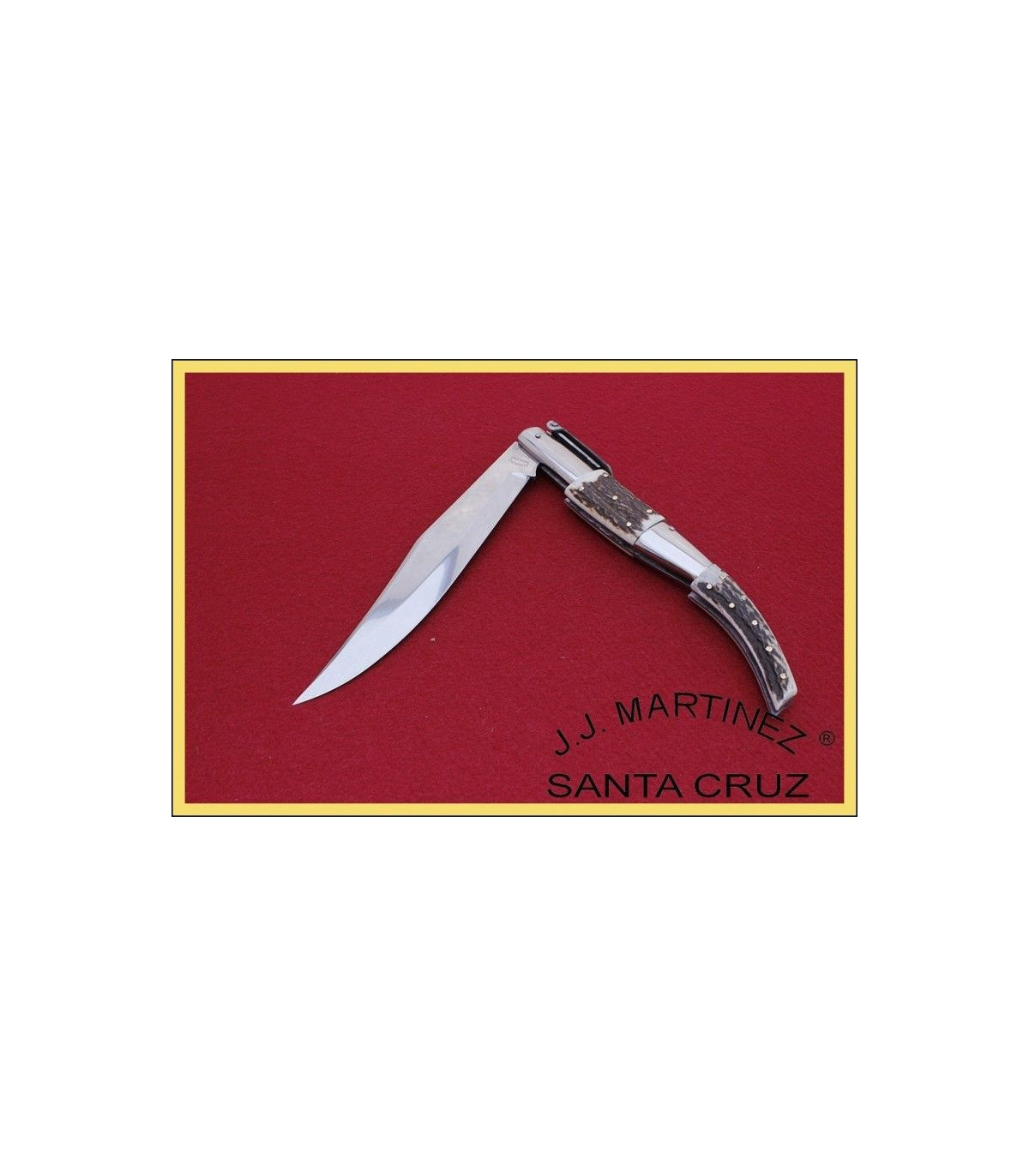 Navaja ARTESANA Árabe Colección Asta Ciervo JJ.MARTINEZ 101C por 172,00 €