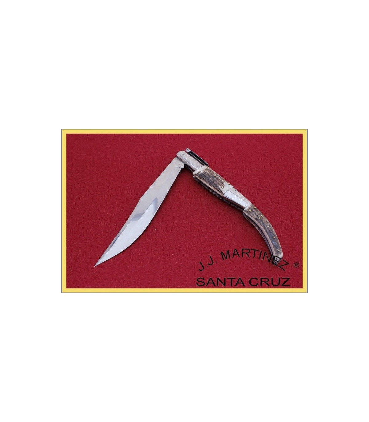 Navaja ARTESANA Árabe Colección Asta ciervo JJ.MARTINEZ 102C por 206,00 €