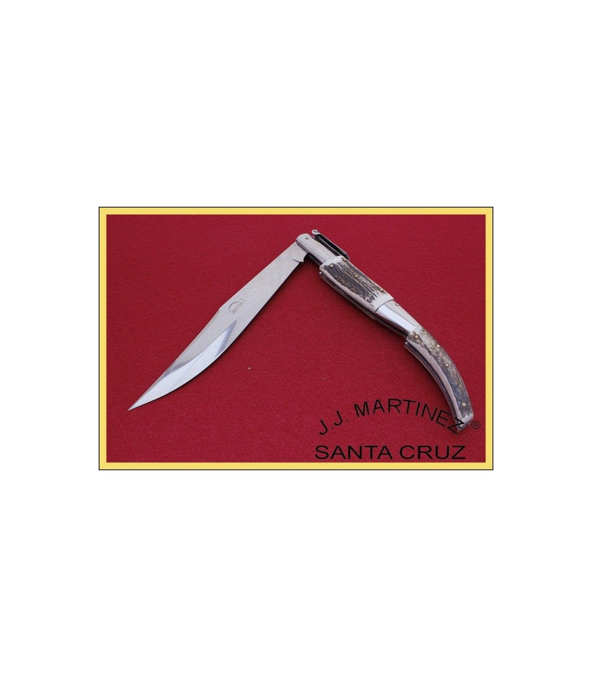 Navaja ARTESANA Árabe Colección Asta Ciervo JJ.MARTINEZ 103C por 260,00 €