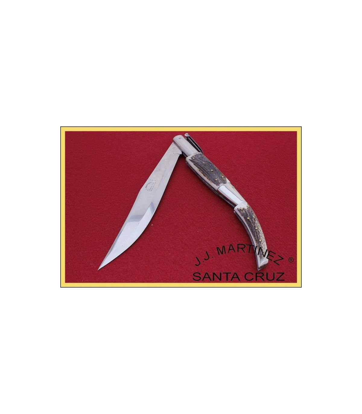 Navaja ARTESANA Árabe Colección Asta Ciervo JJ.MARTINEZ 104C por 306,00 €