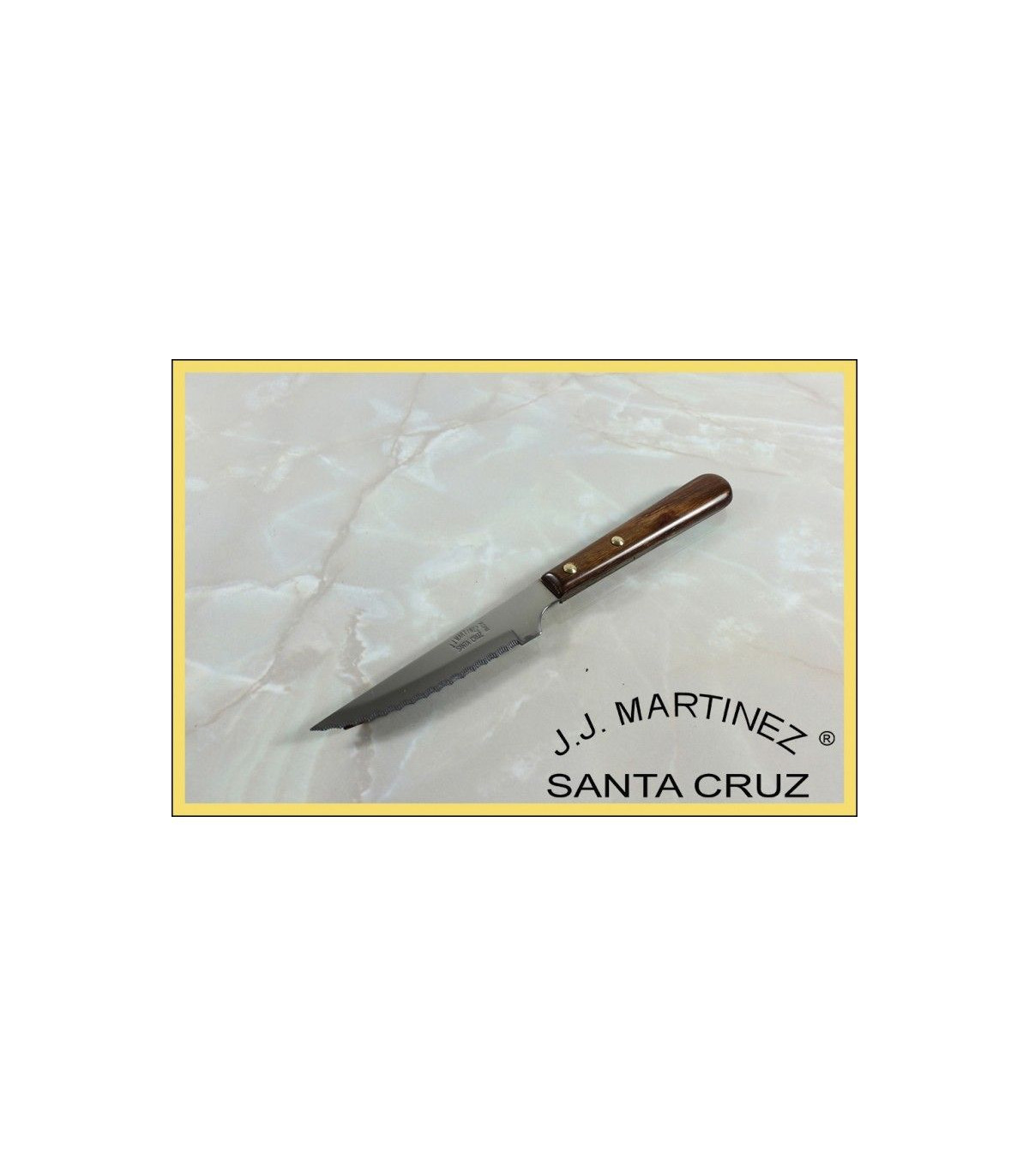 Cuchillo chuletero JJ.MARTINEZ 330 por 6,40 €