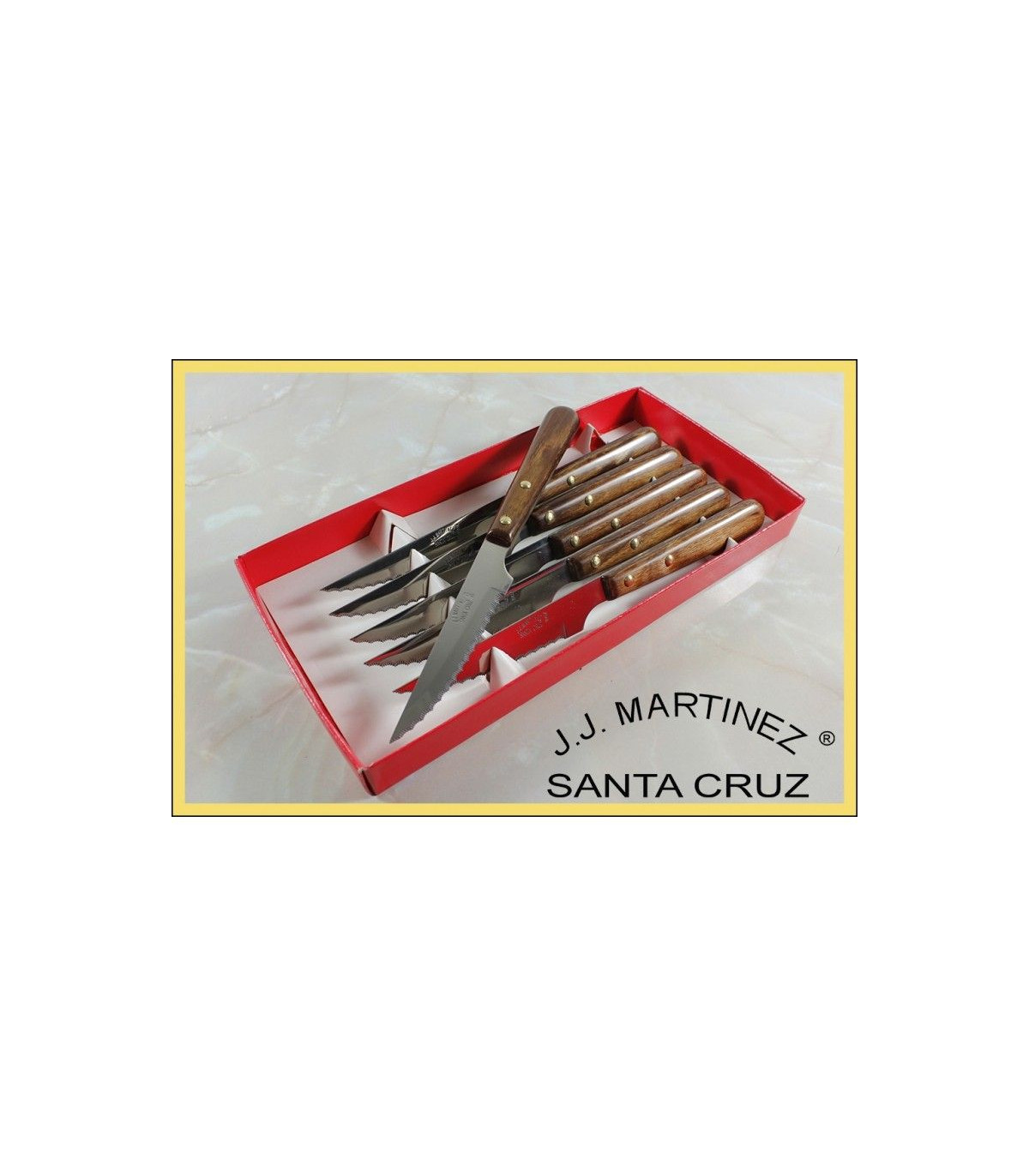 Cuchillo chuletero JJ.MARTINEZ 330 por 6,40 €