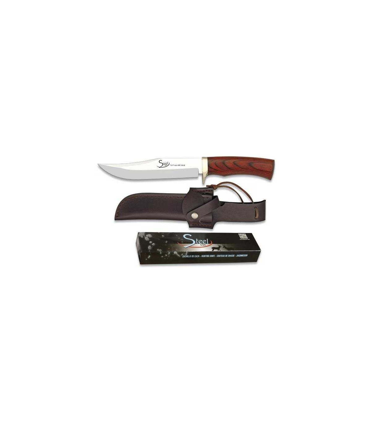Cuchillo de caza stamina STEEL 440 por 30,70 €