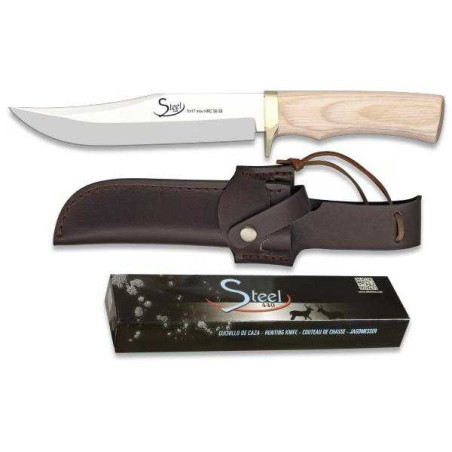 Cuchillo de CAZA madera STEEL 440 por 37,20 €