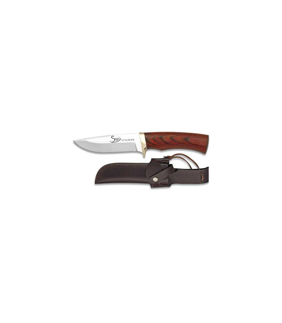 Cuchillo de CAZA estamina STEEL 440 por 35,25 €