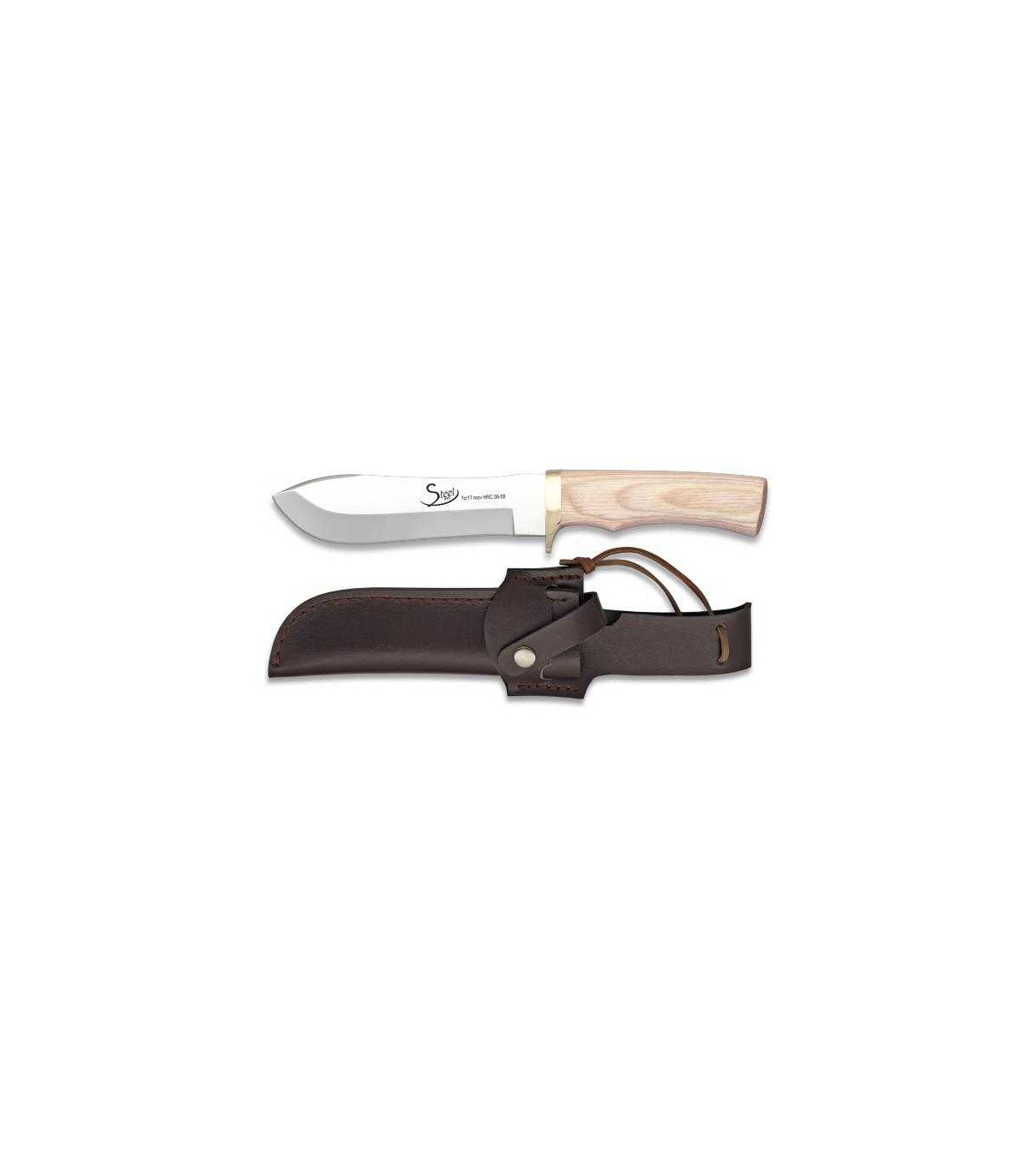 Cuchillo de CAZA madera STEEL 440 por 35,75 €