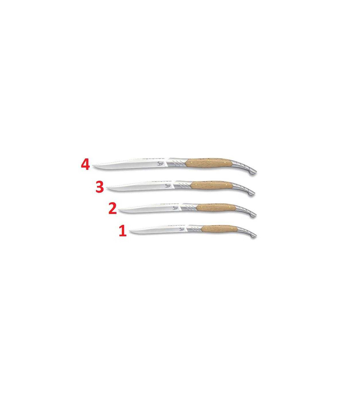 Navaja ESTILETE madera STEEL 440 por 10,77 €