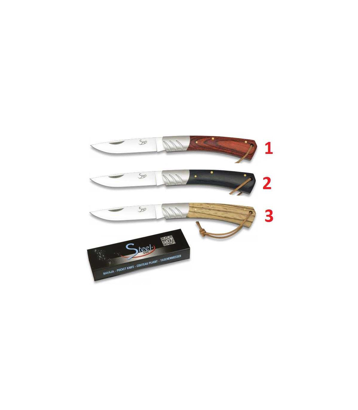 Navaja de BOLSILLO STEEL 440 por 18,40 €