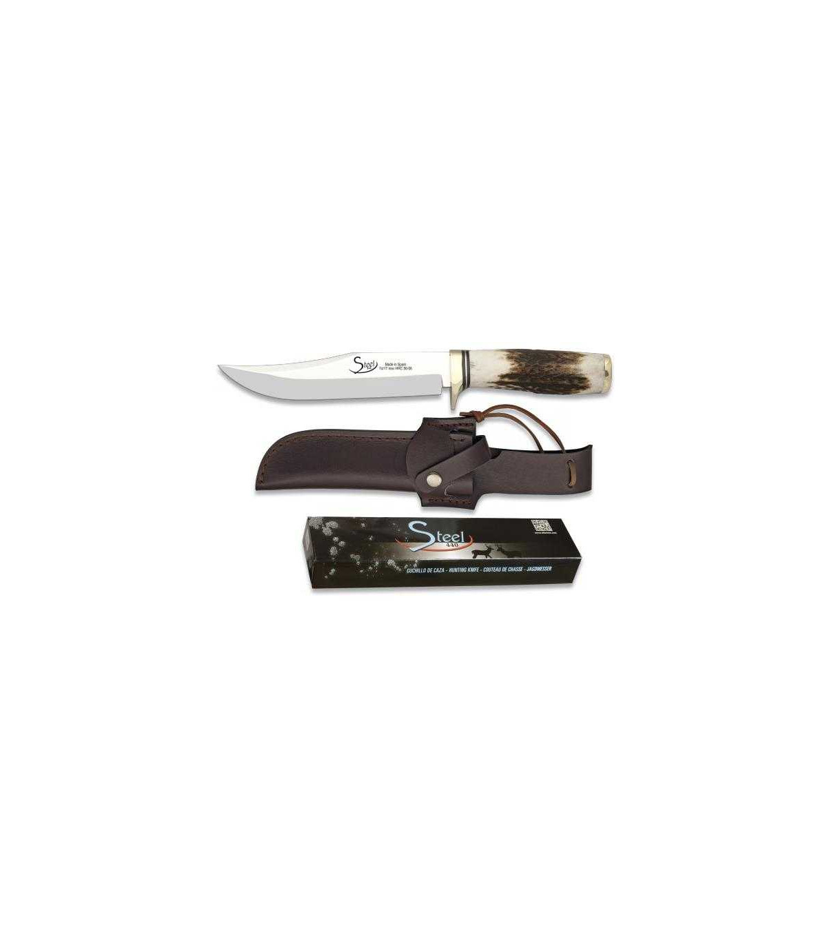 CUCHILLO DE CAZA STEEL 440 por 51,90 €