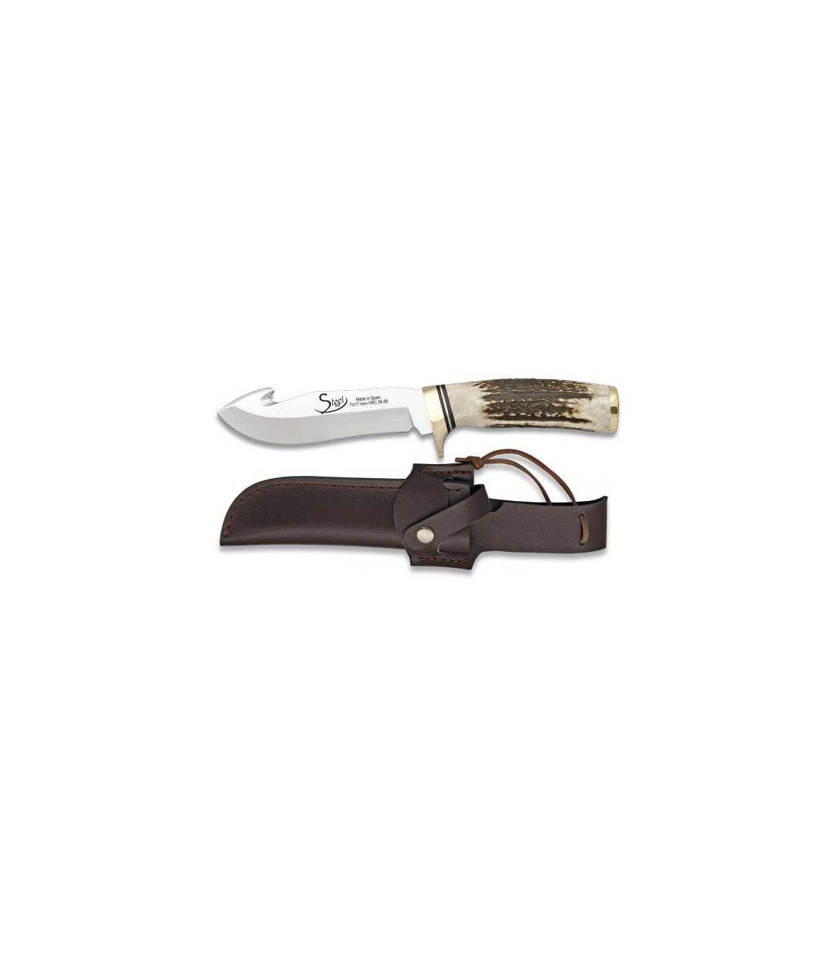 CUCHILLO DE CAZA DESOLLADOR STEEL 440 por 51,40 €