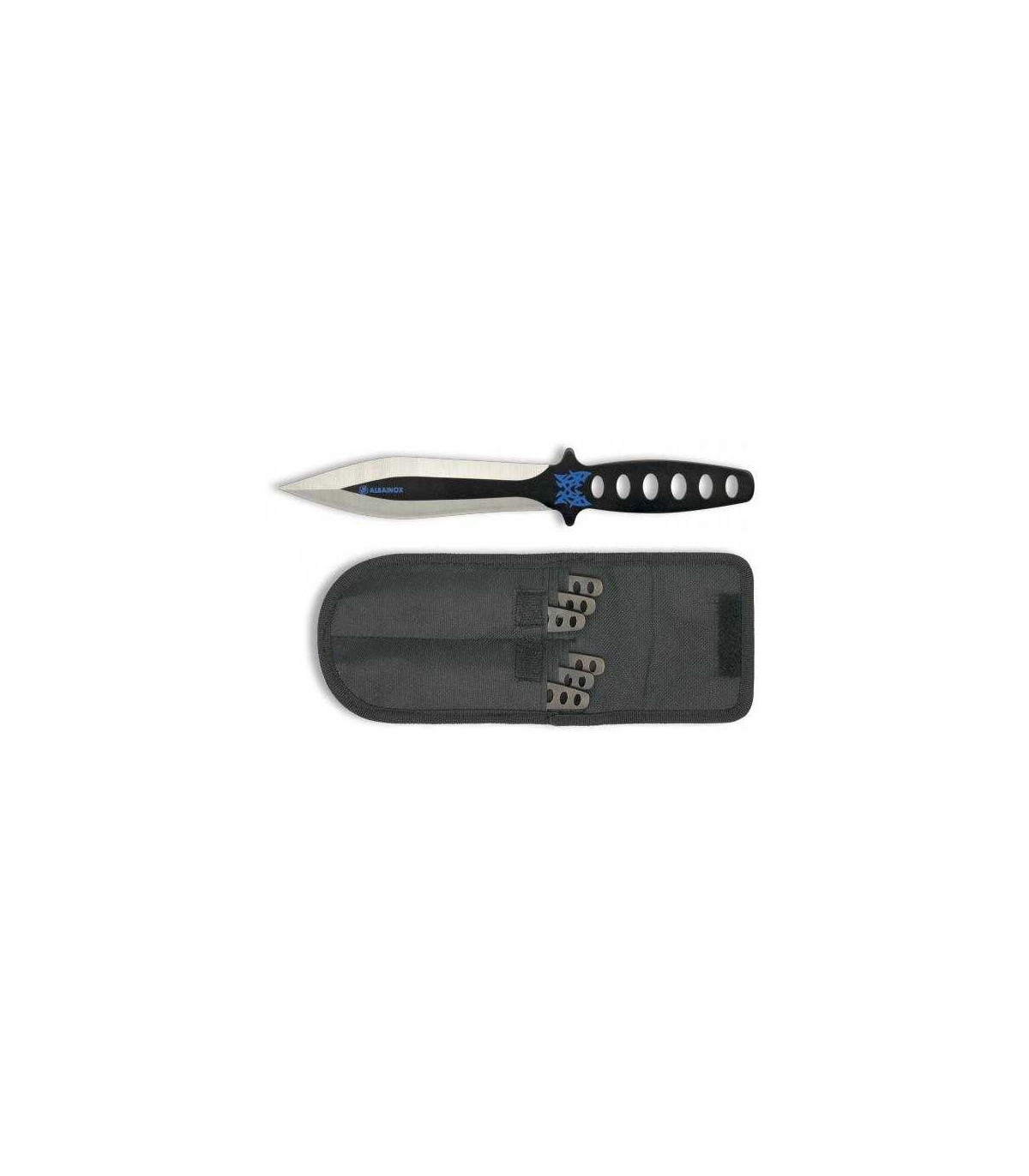 Set de CUCHILLOS LANZADORES MARTINEZ ALBAINOX 32095