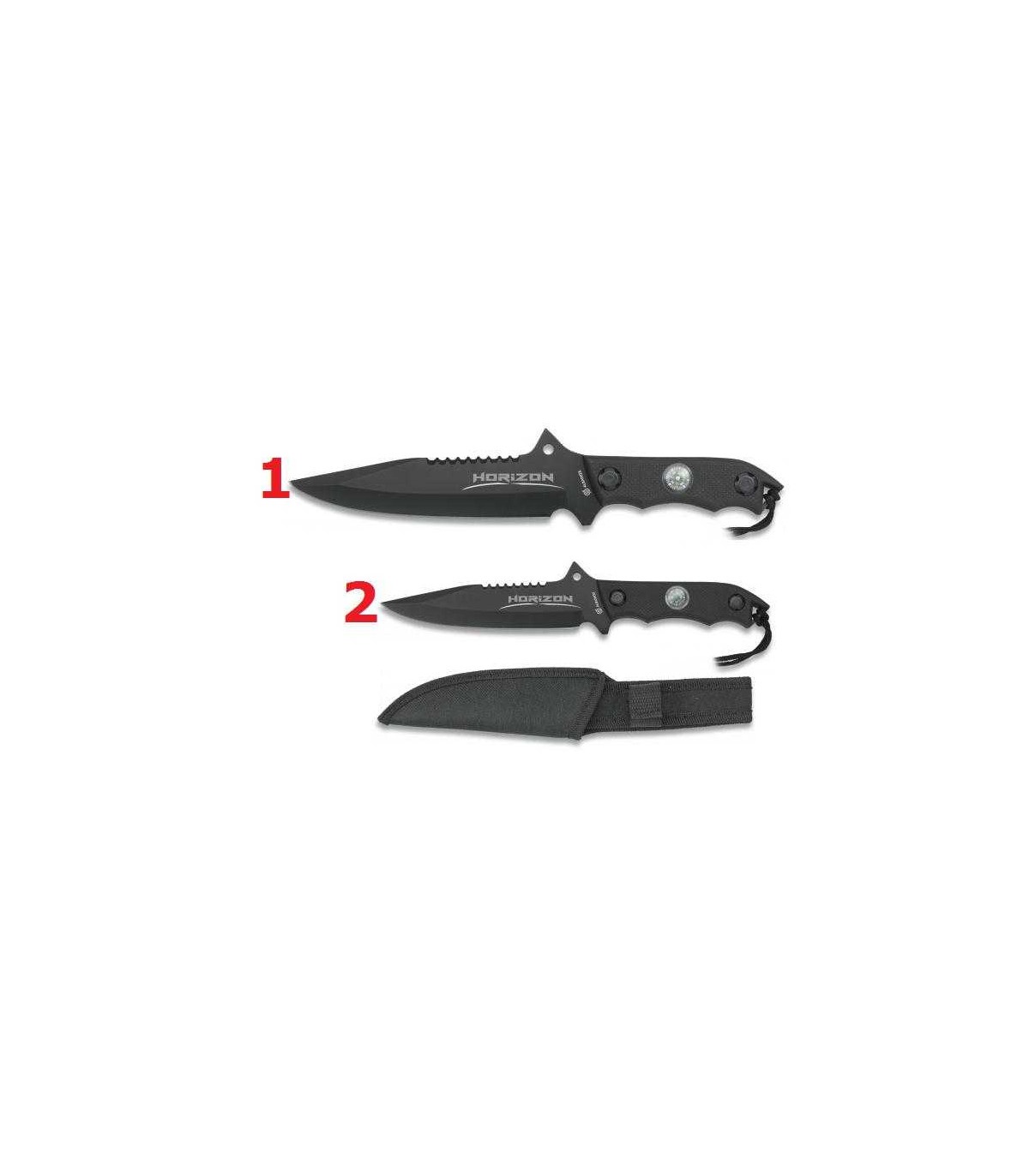 Cuchillo MILITAR "HORIZON NEGRO" MARTINEZ ALBAINOX 32102