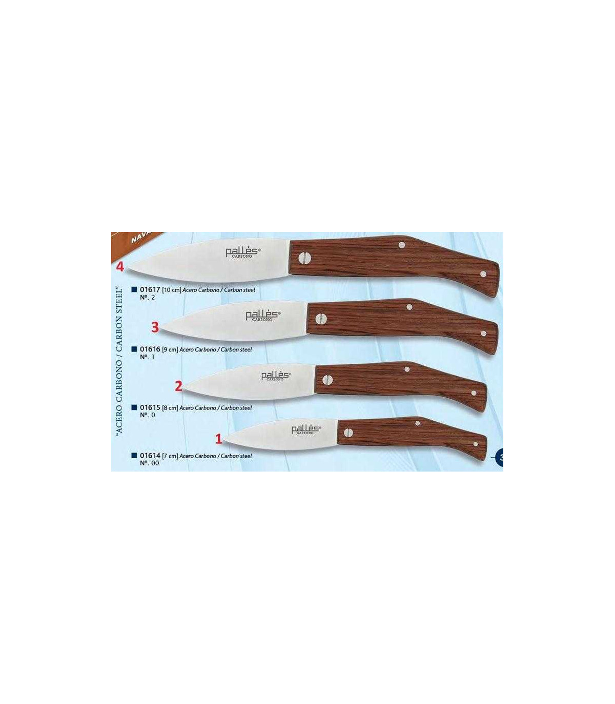 Navaja campera PALLES carbono 01614 por 8,25 €