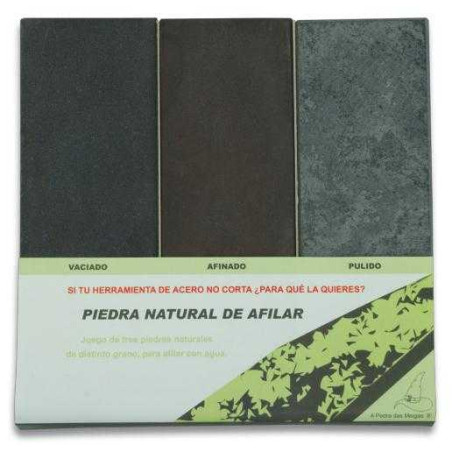  Set de Piedra NATURAL A PEDRA DAS MEIGAS 21209