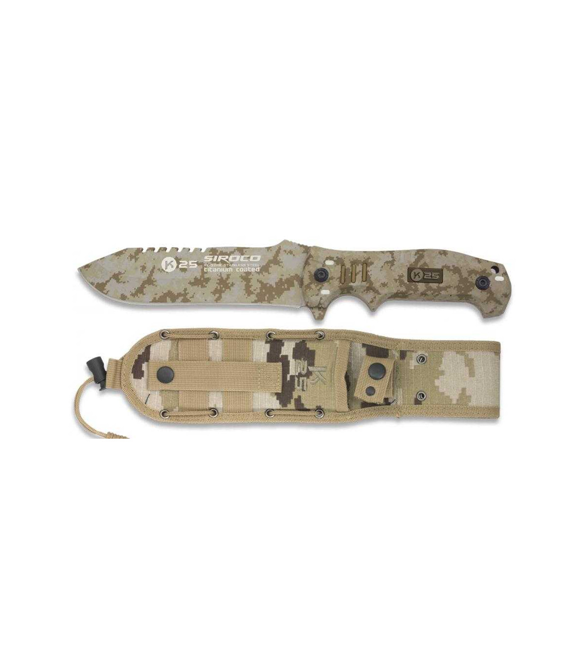 Cuchillo TÁCTICO K-25 "SIROCO" 32116