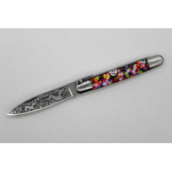 Navaja MACHETE de PISTO GRABADA JJ.MARTINEZ M27 PG