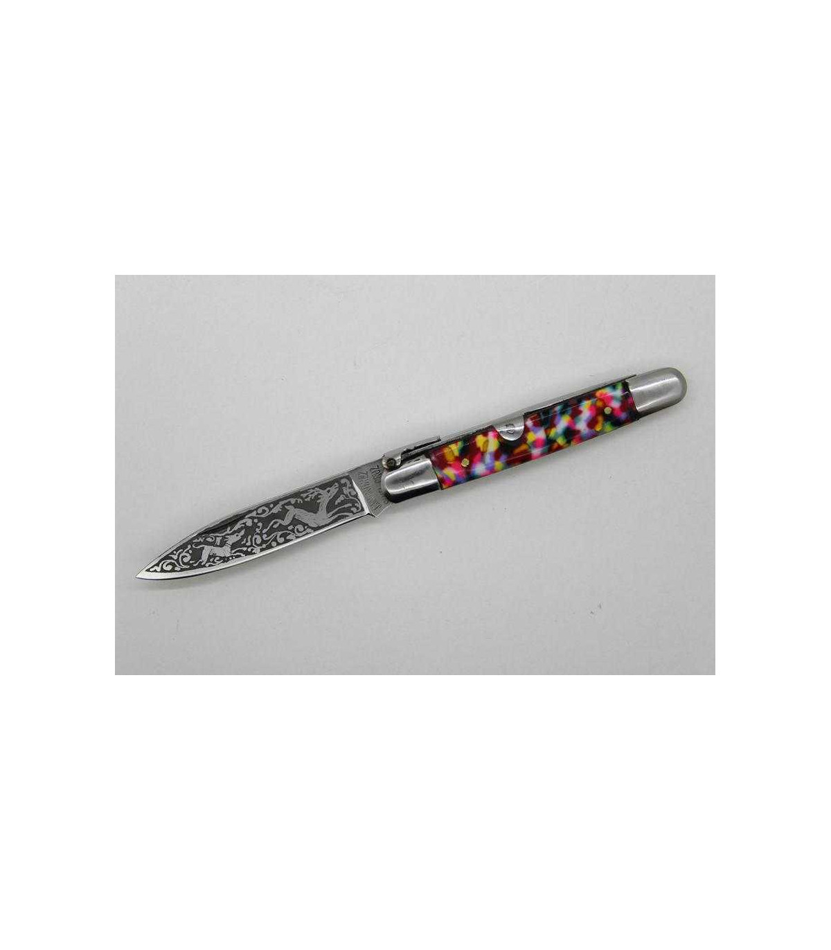 Navaja MACHETE de PISTO GRABADA JJ.MARTINEZ M27 PG