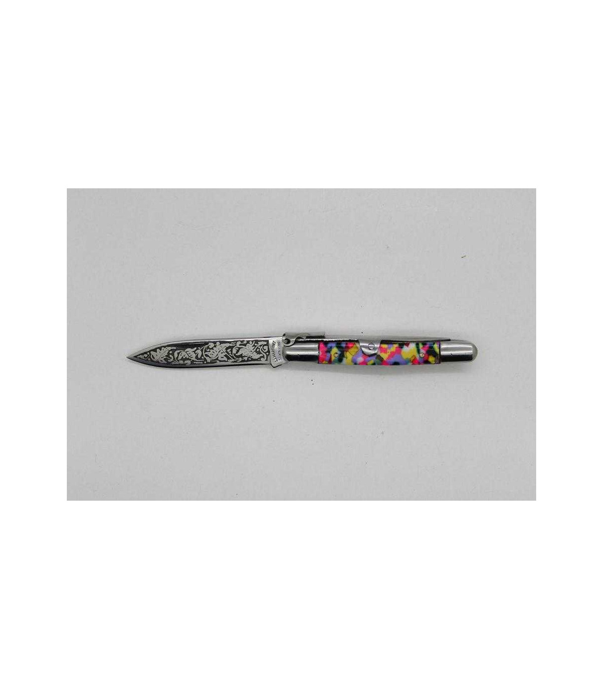 Navaja MACHETE de PISTO GRABADA JJ.MARTINEZ M26 PARRA