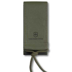 Funda de POLIPIEL VERDE para  NAVAJA bloqueable VICTORINOX 4.0822.4
