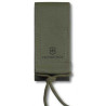 Funda de POLIPIEL VERDE para  NAVAJA bloqueable VICTORINOX 4.0822.4