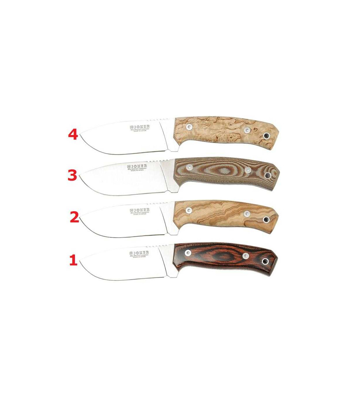 Cuchillo DESOLLADOR "MONTÉS" JOKER CR59