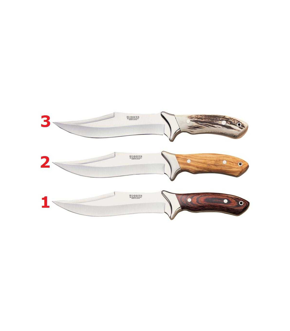 Cuchillo de MONTE "ANTÍLOPE" JOKER CR01