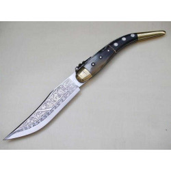 Navaja Conmemorativa 1808 grabada Combinada JJ.MARTINEZ