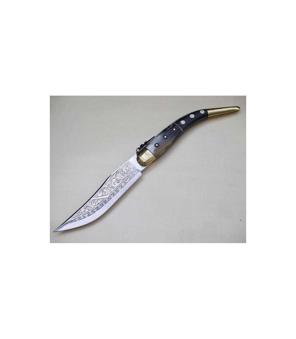 Navaja Conmemorativa 1808 grabada Combinada JJ.MARTINEZ