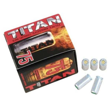 BALAS DETONADORAS 9 mm TITAN  40514