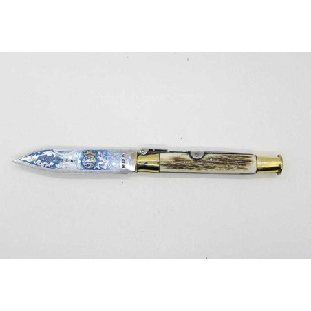 Navaja ARTESANA GRABADA "U.D SANTA CRUZ" 