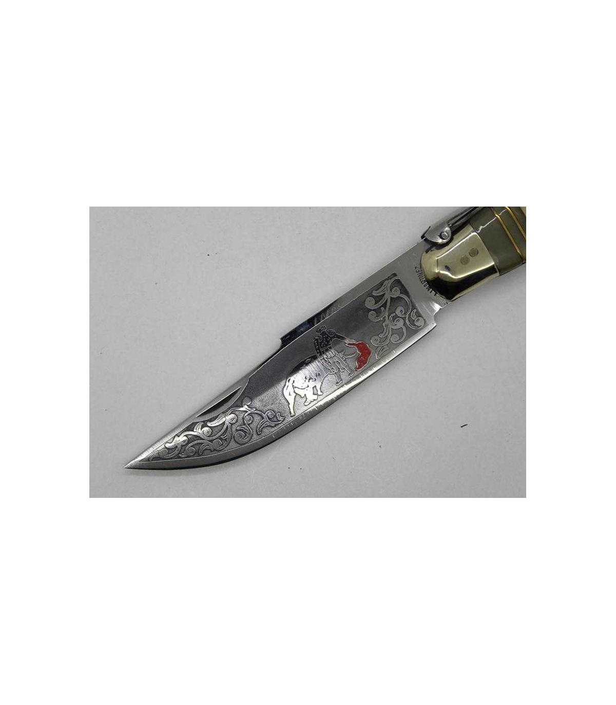 Navaja ARTESANA GRABADA "TORERO" JJ.MARTINEZ