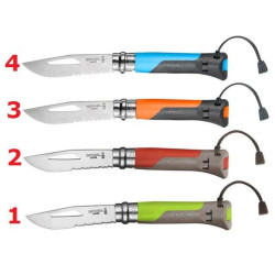 NAVAJA DE AVENTURA OPINEL INOX Nº08
