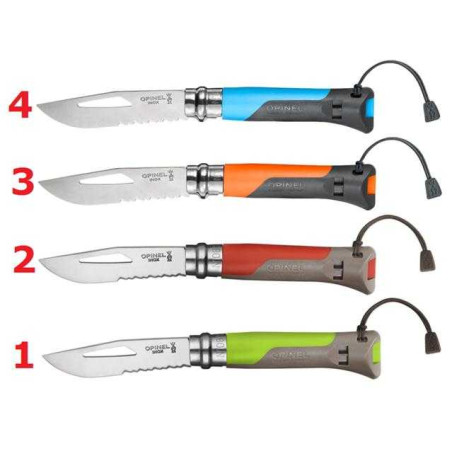 NAVAJA DE AVENTURA OPINEL INOX Nº08