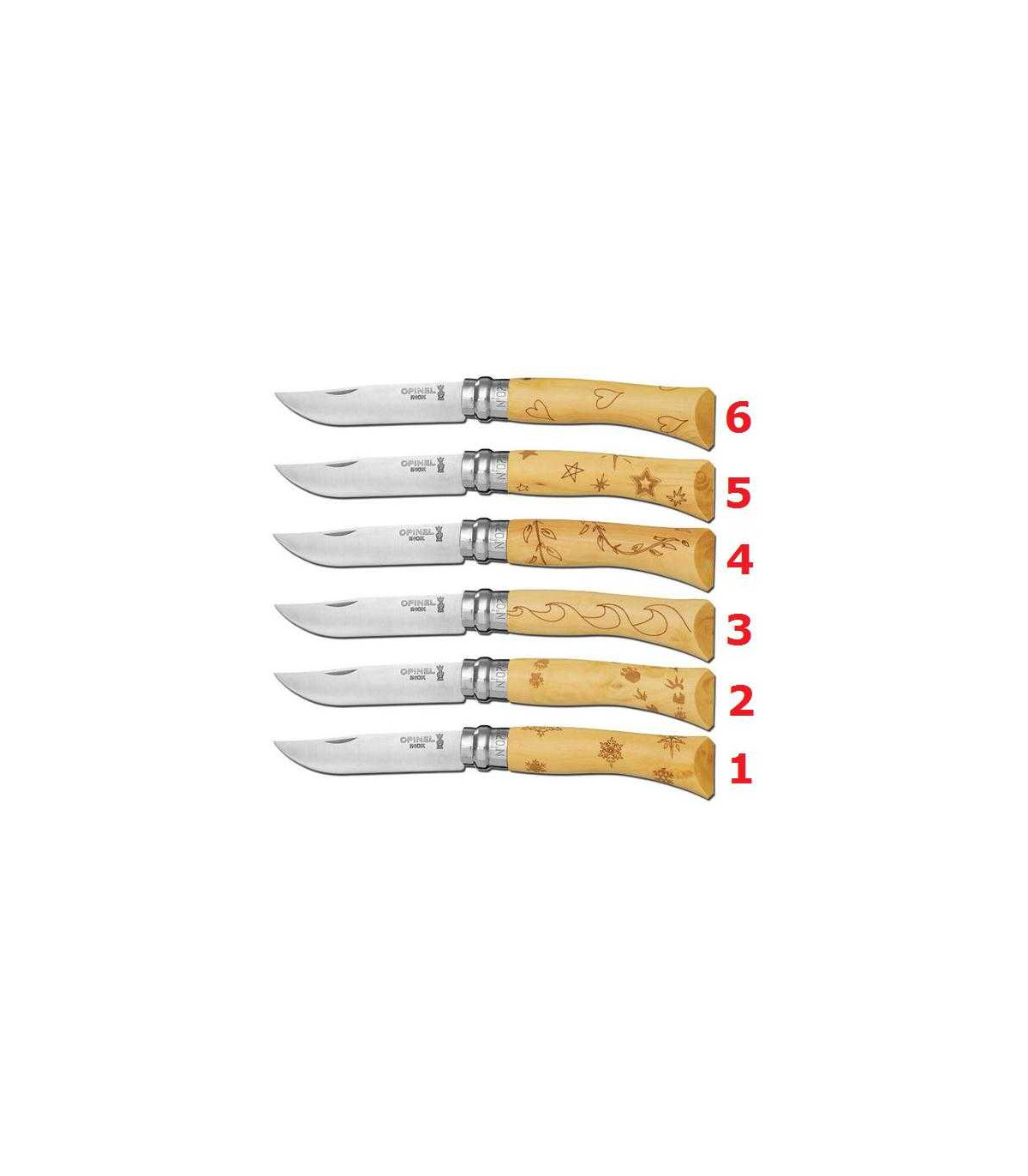 NAVAJA OPINEL INOX NATURALEZA 001553