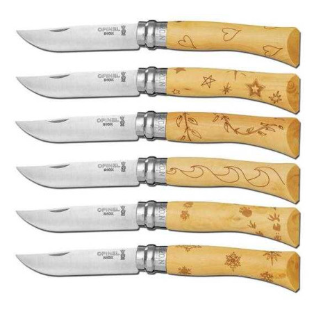 ESTUCHE COLECCIÓN OPINEL INOX NATURALEZA