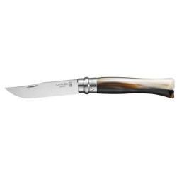 ESTUCHE CON NAVAJA DE CUERNO INOX 000980