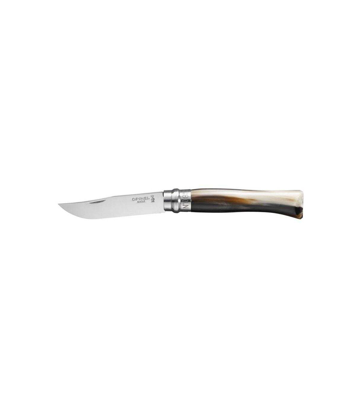 ESTUCHE CON NAVAJA DE CUERNO INOX 000980