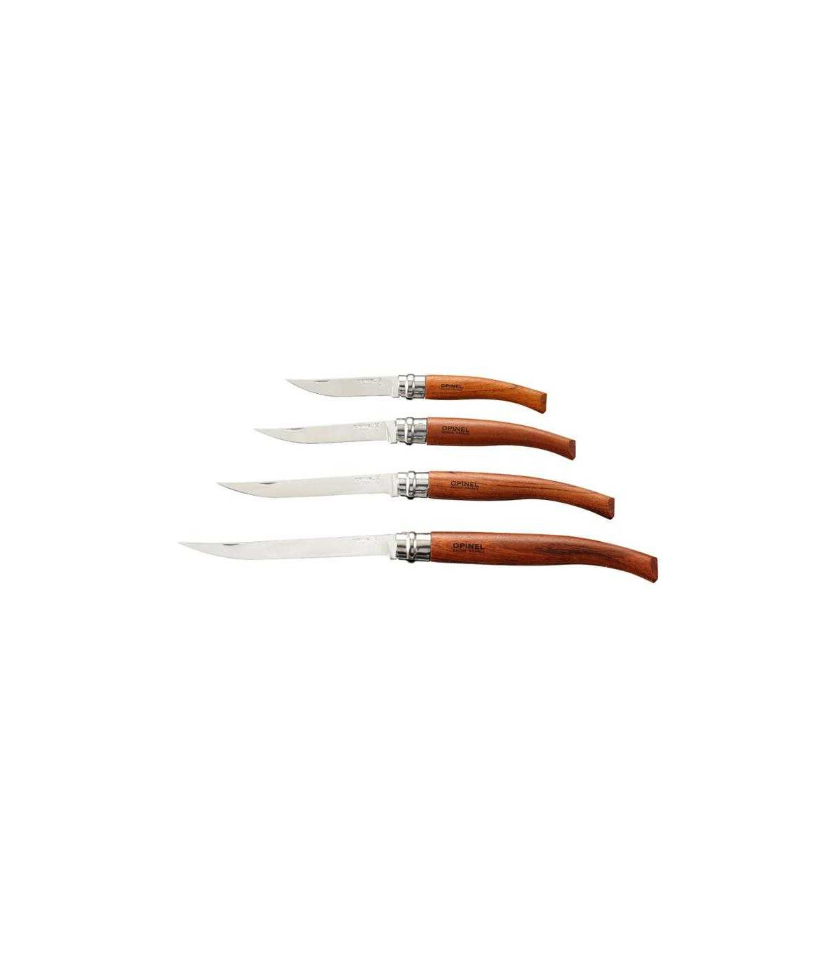 NAVAJA OPINEL INOX "EFFILÉ" BUBINGA 000015