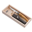 ESTUCHE CON NAVAJA EFFILÉ DE OLIVO INOX 001090