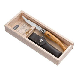 ESTUCHE CON NAVAJA EFFILÉ DE OLIVO INOX 001090