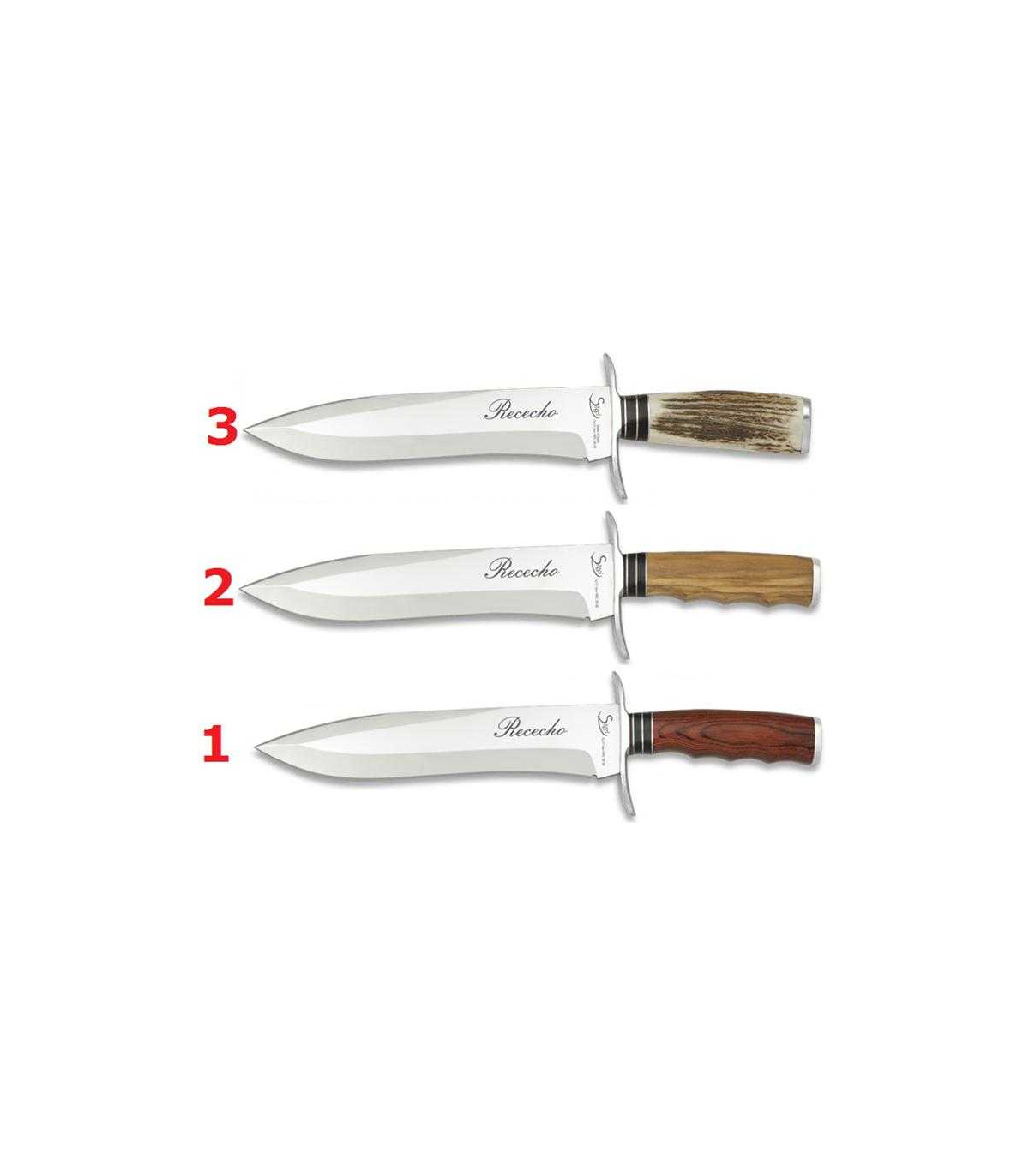 Cuchillo de MONTE "RECECHO" STEEL 440